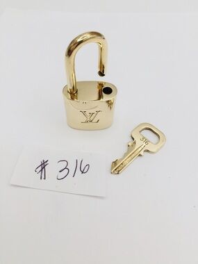 Authentic Louis Vuitton Lock #316